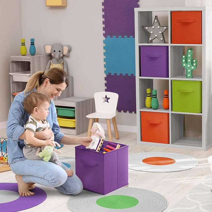 Sorbus Fabric Storage Cubes - Image 3