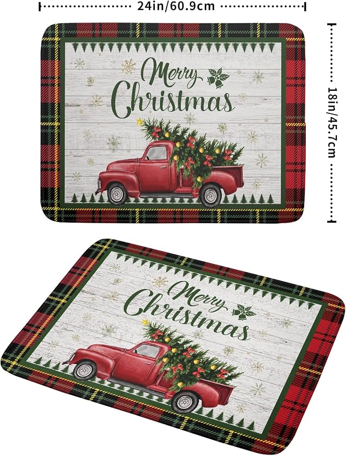 Christmas Dish Drying Mat 18x24 Inch - Image 2