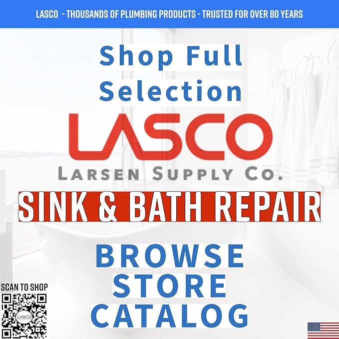 LASCO 02-4021 White Plastic Disposal Sink Strainer Fits Most - Image 4