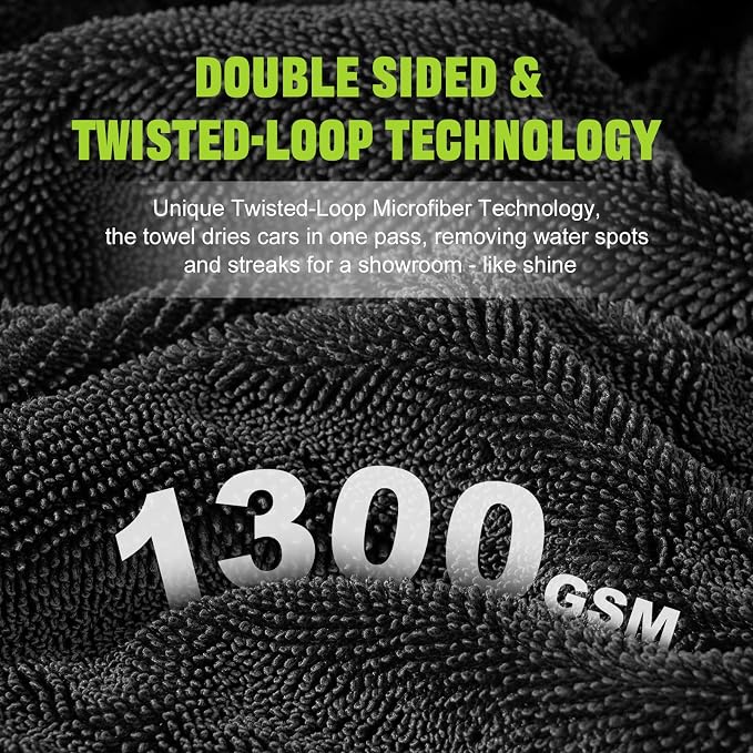 TTRCB Car Wash Kit, Car Cleaning Kit, Car Wash Mitt, Microfiber Towels - Image 7