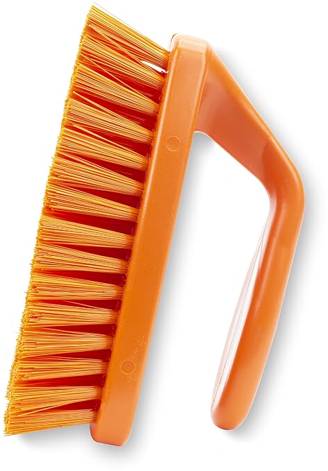 SPARTA Scrub Brush with Iron Shaped Handle and Stiff Bristles, Heavy Duty - Image 3