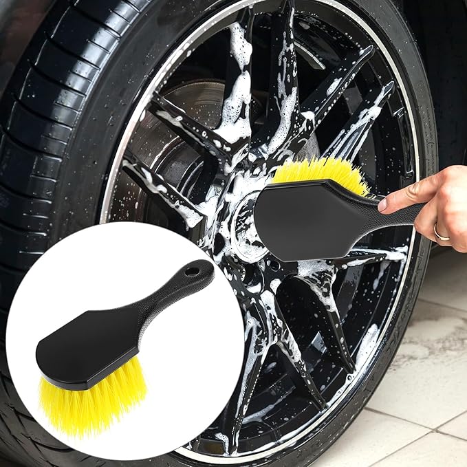 QWORK 8" Utility Scrub Brush - Image 5