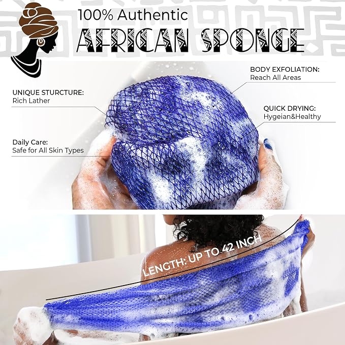 Loofah Sponge African Net Authentic - Image 2
