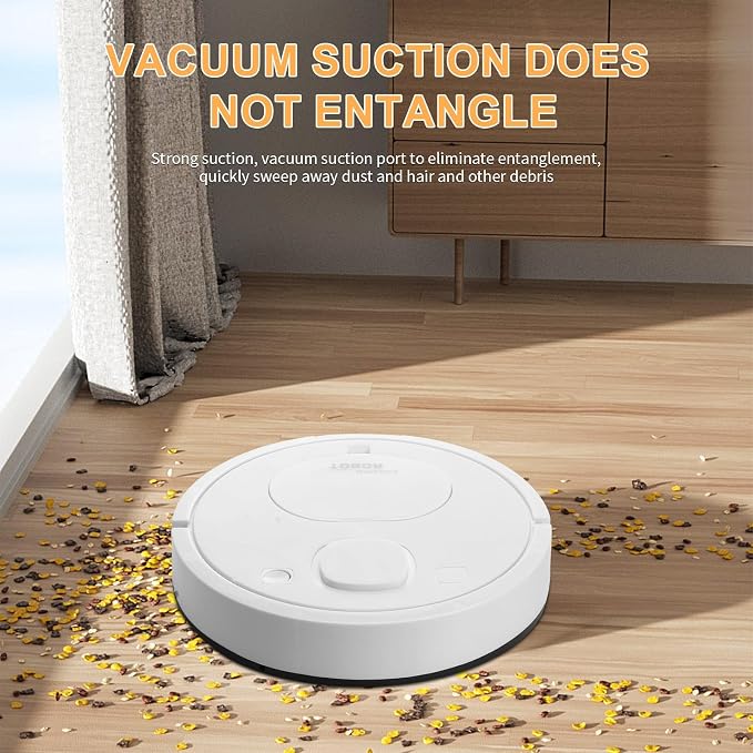 Mini Robot Vacuum Cleaner for Pet Hair, 1200Pa Suction - Image 6