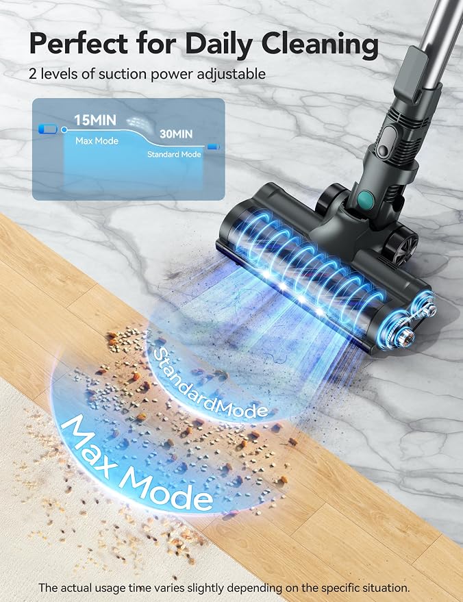 Cordless Vacuum Cleaner, 8-in-1 Powerful Vacuum Cleaners - Image 2