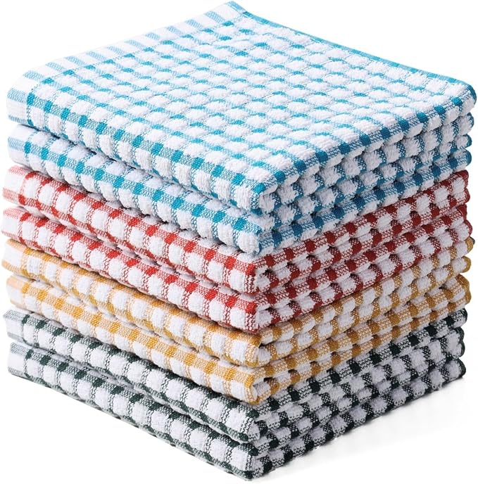 Oeleky 100% Cotton Kitchen Dish Cloths by OELEKY