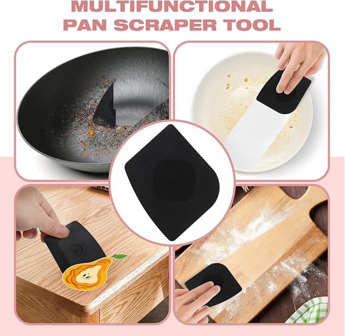 Cast Iron Scrubber | Dish Scrub Brush | 316 Cast Iron Cleaner Chainmail Scrubber - Image 5
