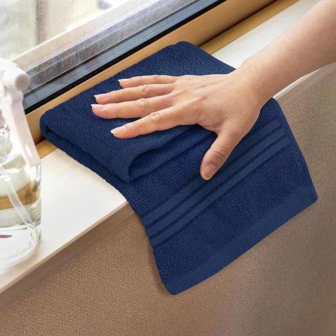 Utopia Towels Wash Cloths Set, 12 by 12 Inches, 100% Cotton Ring Spun, Highly - Image 3