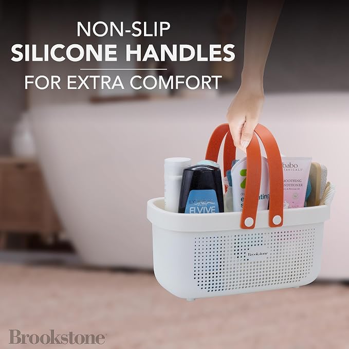Brookstone Modern Large Portable Shower Caddy - Image 2