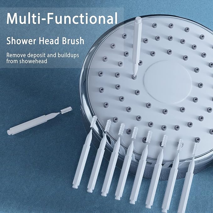 Shower Head Cleaning Brush for Small Hole, Showerhead Cleaning Brushes Picks - Image 2