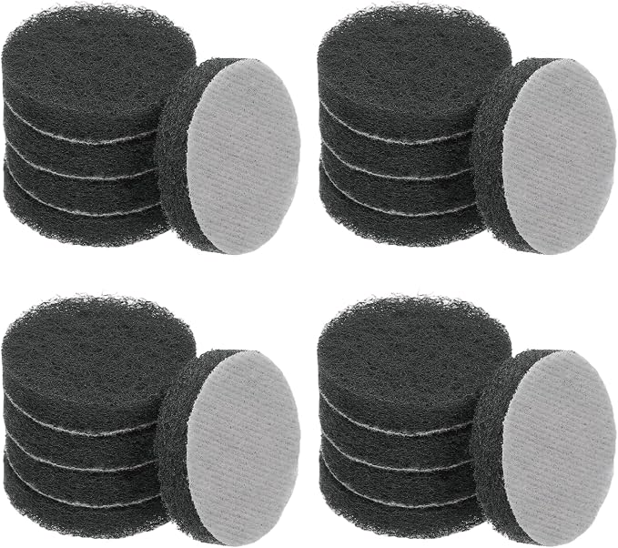 Power Scrub Pads, Scrubbing Pads 800 Grits Scouring Discs by YELARXI