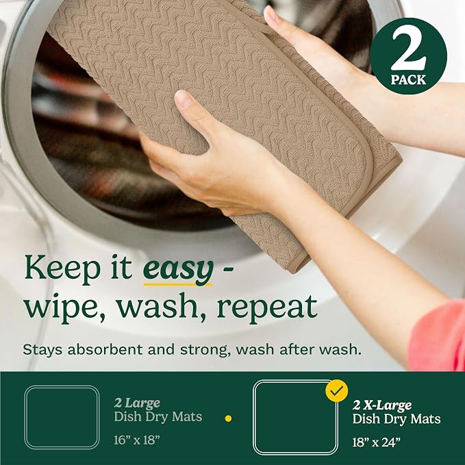 Cuisinart Dish Drying Mats for Kitchen Counter - Image 6