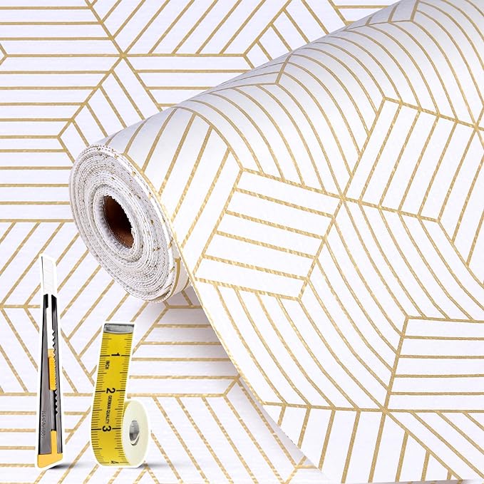 Shelf Liners for Kitchen Cabinets Non Adhesive Shelf Liner Paper Non-Slip by Oneoftheworld
