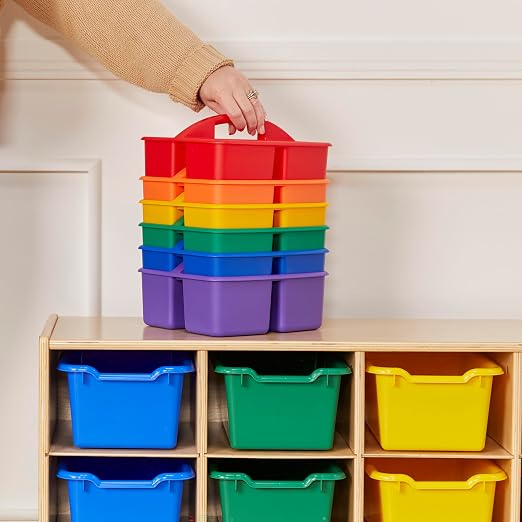 ECR4Kids 3-Compartment Storage Caddy, Storage Organizer - Image 7
