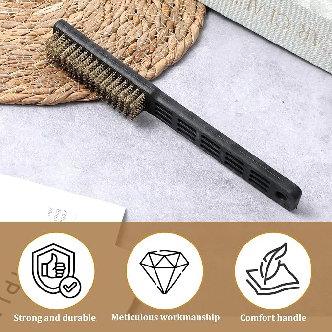 2 Pack Bowling Shoe Brushes Heavy Duty Shoe Scrubber Shoe Cleaning Brushes - Image 4