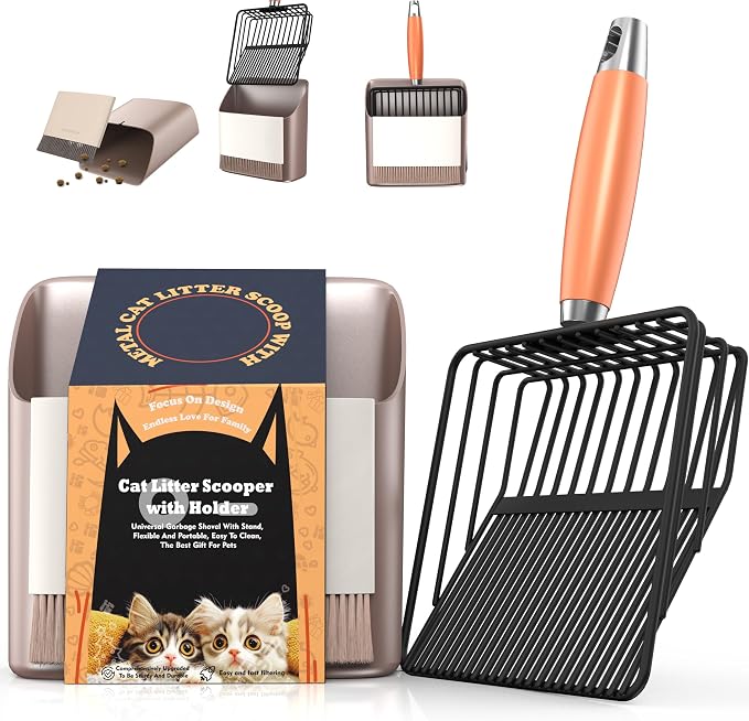 Heavy Duty Metal Cat Litter Scoop by Unknown
