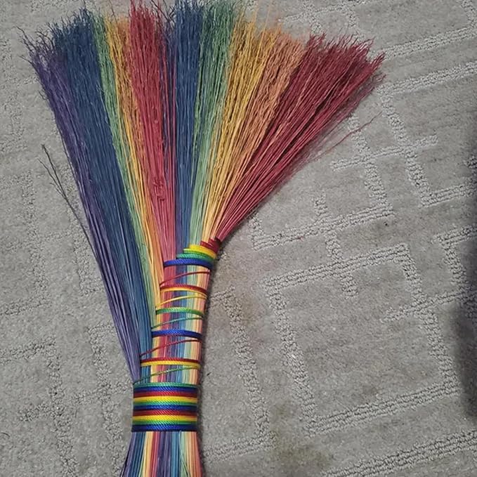 Broomcorn 16" 1/2 lb Bundles, Broom Straw, Rainbow of Colors to Choose from - Image 2