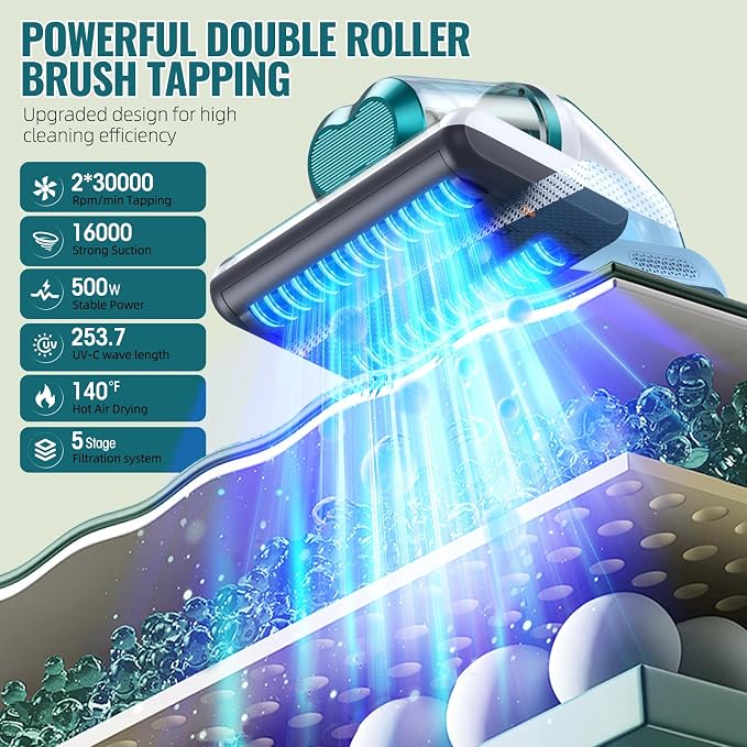 Mattress Vacuum Cleaner Bed Vacuum - Image 2