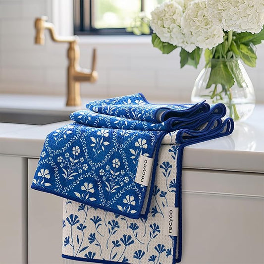 RECYCO Waffle Kitchen Towel Set of 2 by RECYCOHOMECOLLECTION
