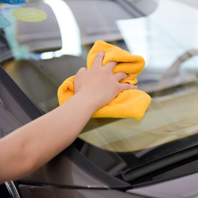 CARCAREZ Premium Microfiber Detailing Towels, 340 GSM Lint Free Car Buffing - Image 6