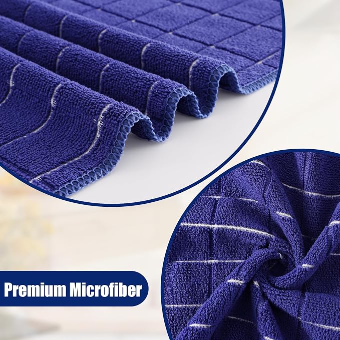 Homaxy Microfiber Kitchen Towels and Dishcloths Set, 20 Pack Soft and Absorbent - Image 2