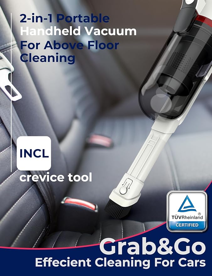Roomie Tec SlimVac Pro Cordless Vacuum Cleaner - Image 5