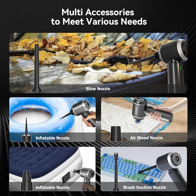 Car Vacuum Cordless, Mini Portable Vacuum Cordless - Image 8