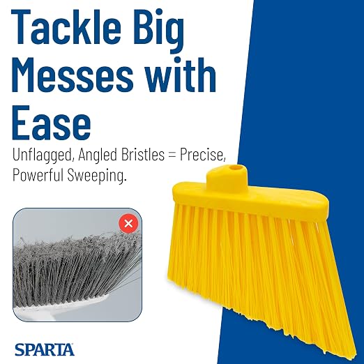 SPARTA Plastic Broom Head, Un-Flagged - Image 6