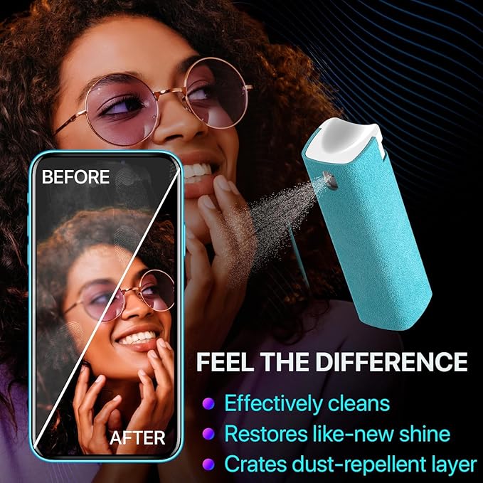 Mini Screen Cleaner Spray – Finger Proof Screen Cleaner - Image 7