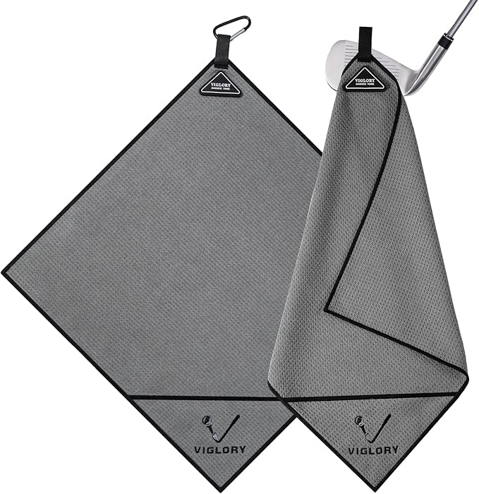 Magnetic Golf Towel for Bag 18" x 18" by VIGLORY