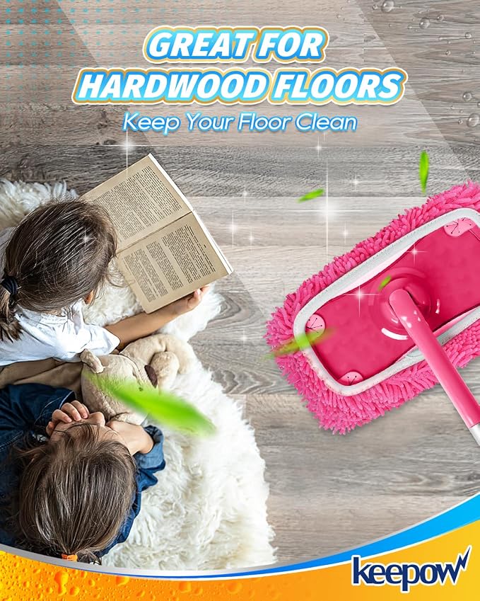 Keepow 8 Pack Reusable Mop Pads Compatible - Image 8