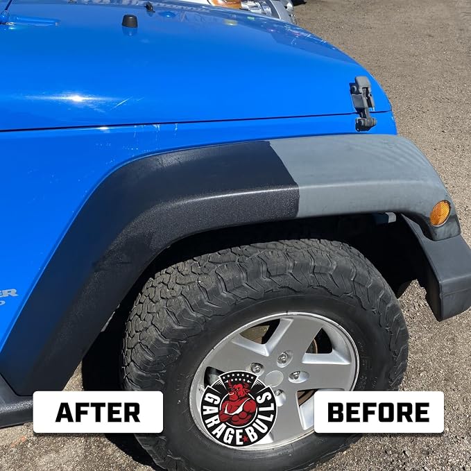 garage bulls Car Plastic Restorer & Hydrophobic Trim Ceramic Coating Kit Long - Image 5