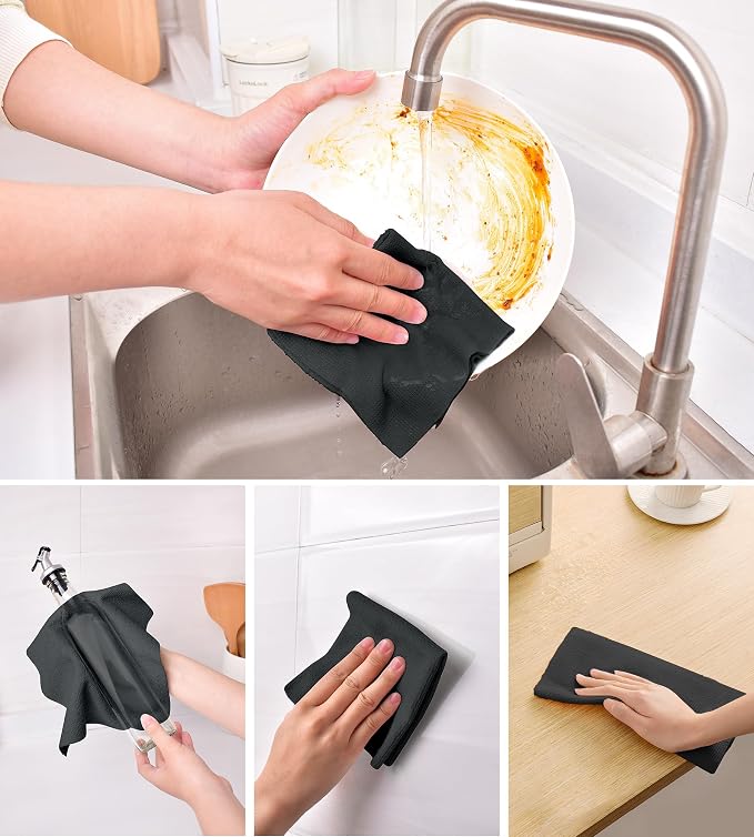 KitchLife Microfiber Cleaning Cloth Roll - Image 3