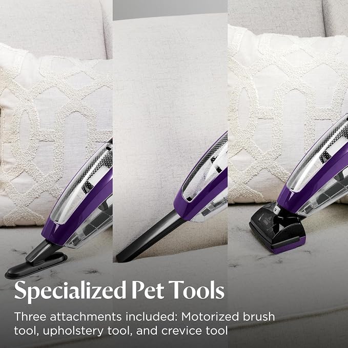 Bissell Pet Hair Eraser Cordless Hand Vacuum, Lithium Ion, and Pet Vacuum - Image 4