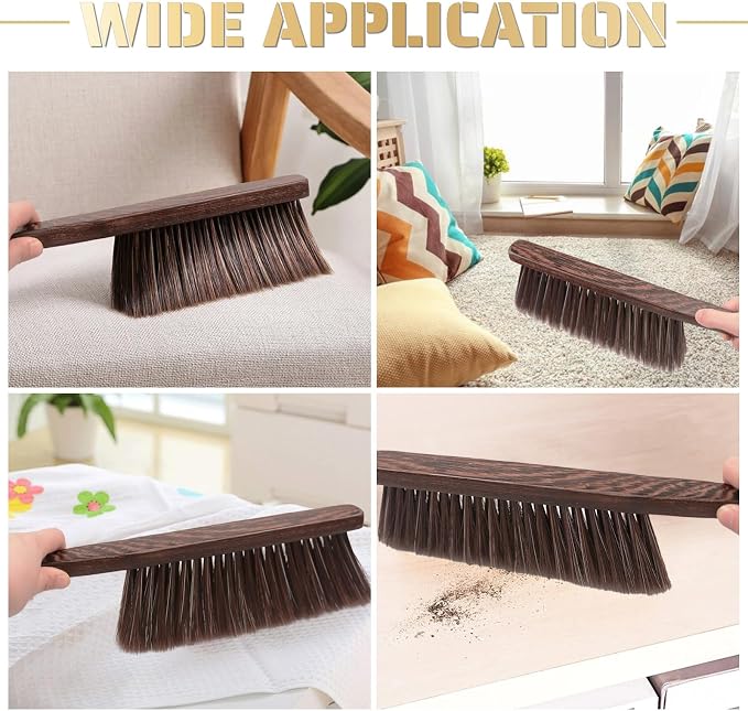 Woooden Hand Broom Dust Brush Bench Brush - Image 4