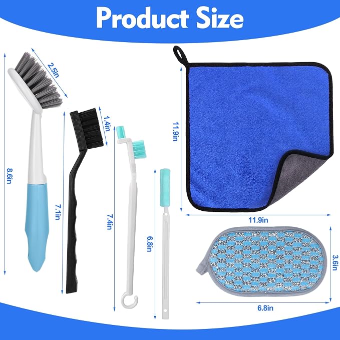 XANGNIER Air Fryer Cleaner Brush Kits - Image 6