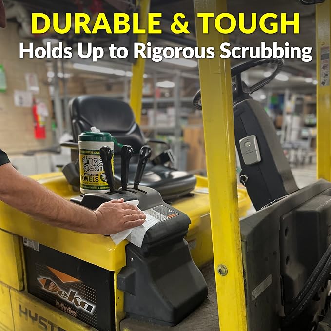 Simple Green Professional Grade Heavy-Duty Cleaning and Degreasing Towels - Image 7