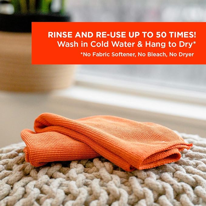WHOOSH! Microfiber Cleaning Cloth, 3 Pack, Glasses and Screen Cleaning Cloth - Image 6