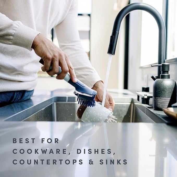 Brite by Scotch-Brite Limited Edition Mess-Free Dishwand, Sleek and Stylish - Image 8