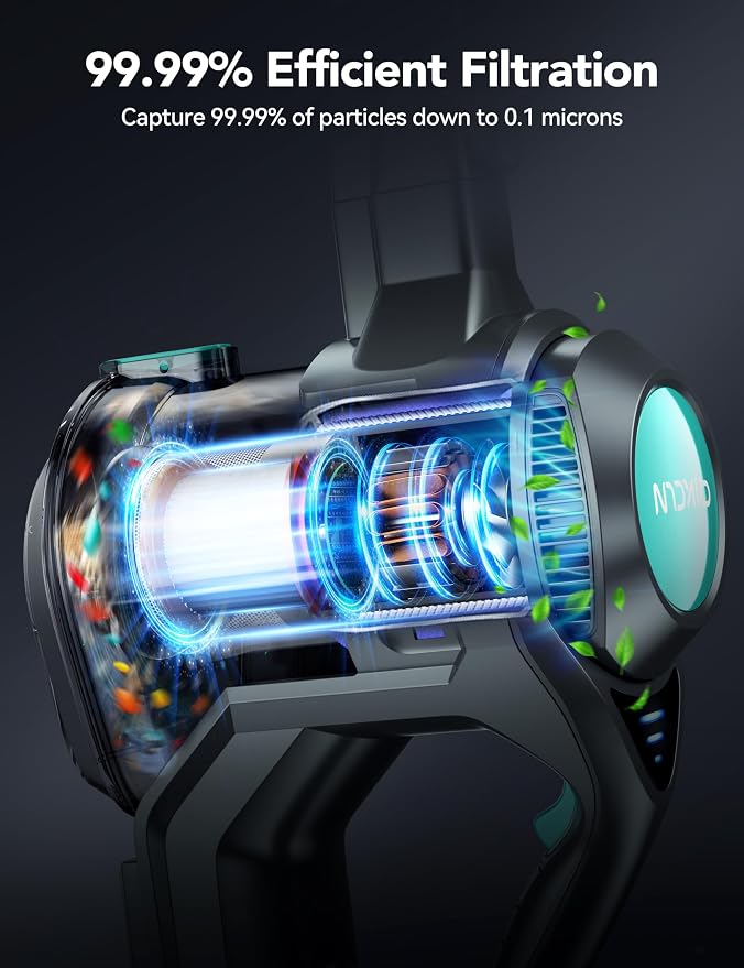 Cordless Vacuum Cleaner, 8-in-1 Powerful Vacuum Cleaners - Image 6