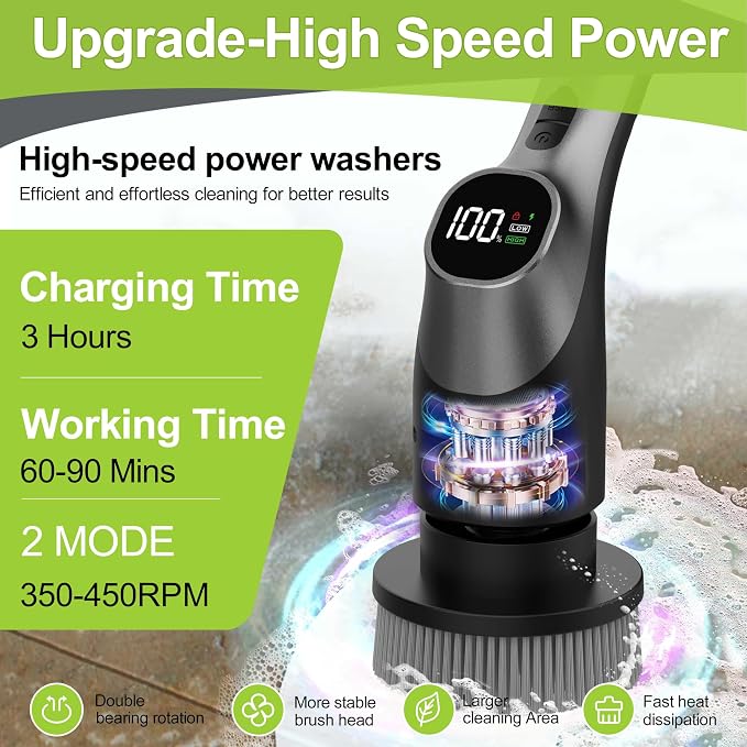 WKY-G3-Electric Spin Scrubber - Image 3