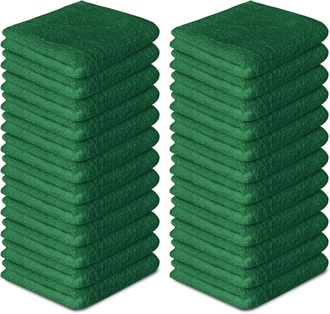 Softolle 100% Cotton Washcloths 24 Pack Soft, Highly Absorbent Washcloth - Image 7