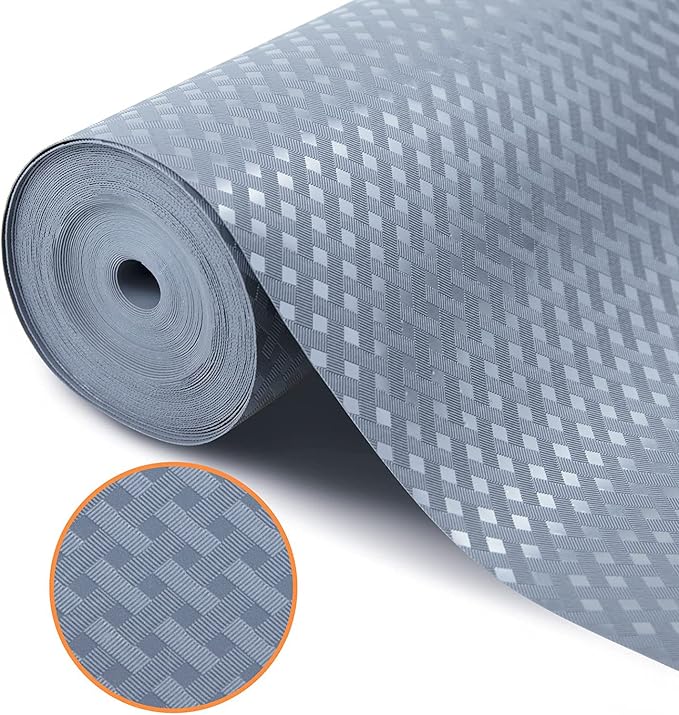 Shelf Liners for Kitchen Cabinets Non Adhesive Drawer Liner EVA Material by SMARTSHELF