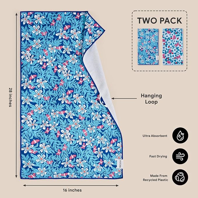 RECYCO Waffle Kitchen Towel Set of 2 - Image 7