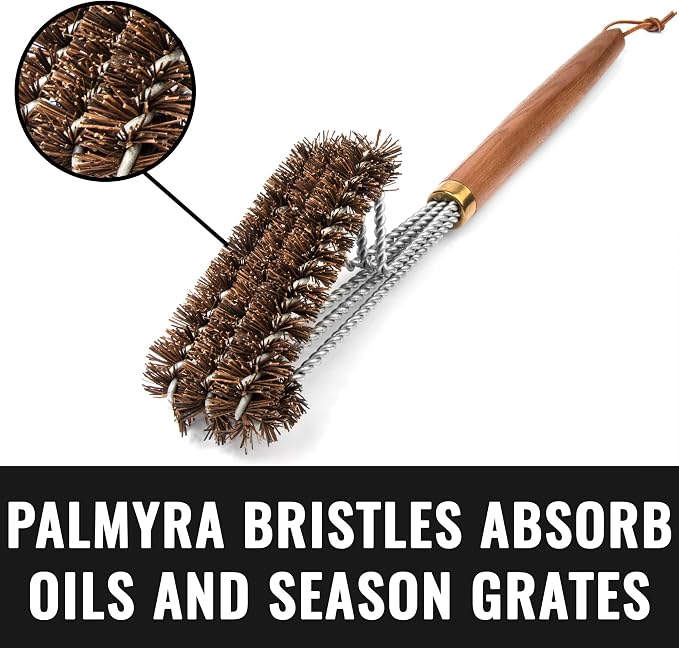Grillaholics Pro Grill Brush Palmyra - Image 3