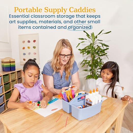 ECR4Kids 3-Compartment Storage Caddy, Storage Organizer - Image 3
