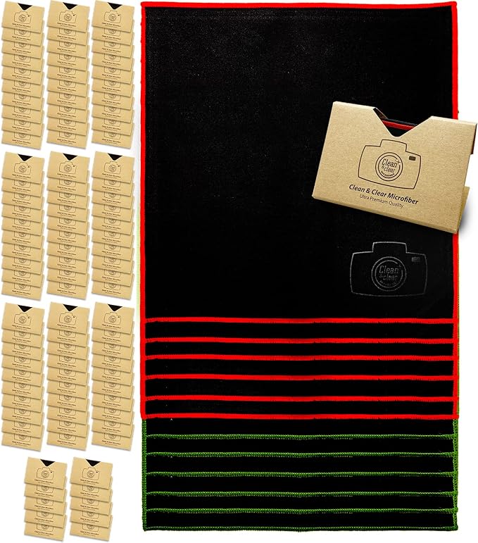 Clean & Clear Microfiber Cleaning Cloth, Extra Large Ultra Premium Microfiber by CleanClearMicrofiber