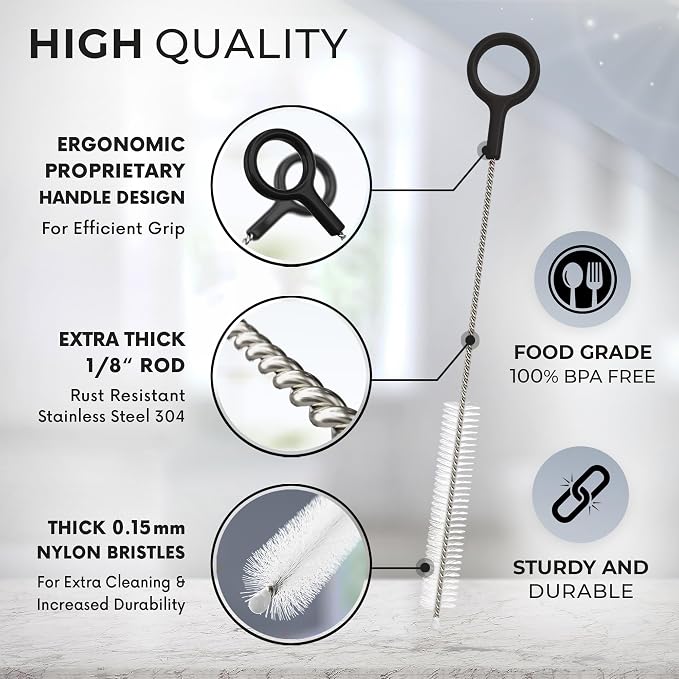 Heavy Duty Cleaning Brushes Set of 4 - Image 3