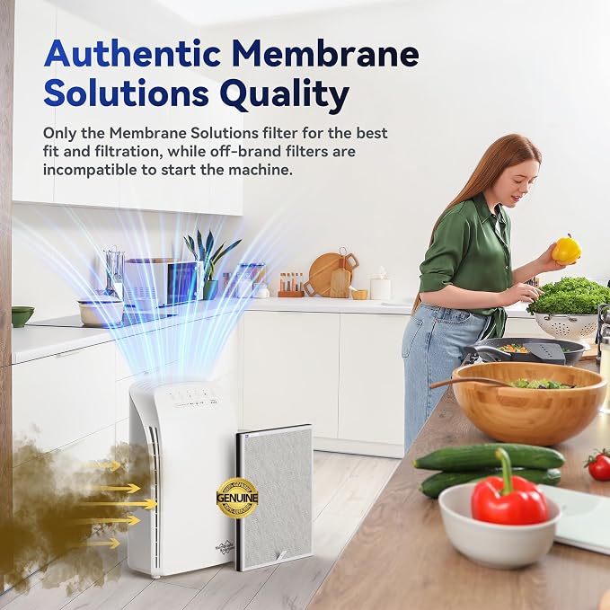 Membrane Solutions MSA3/MSA3S Genuine Smoke Removal Air Purifier Filter - Image 5