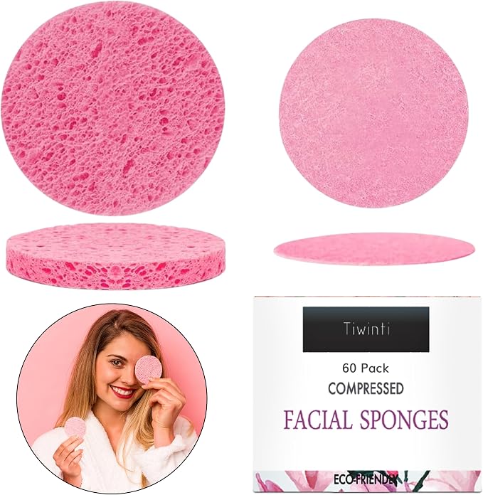 60 Count Compressed Facial Sponges - Image 8